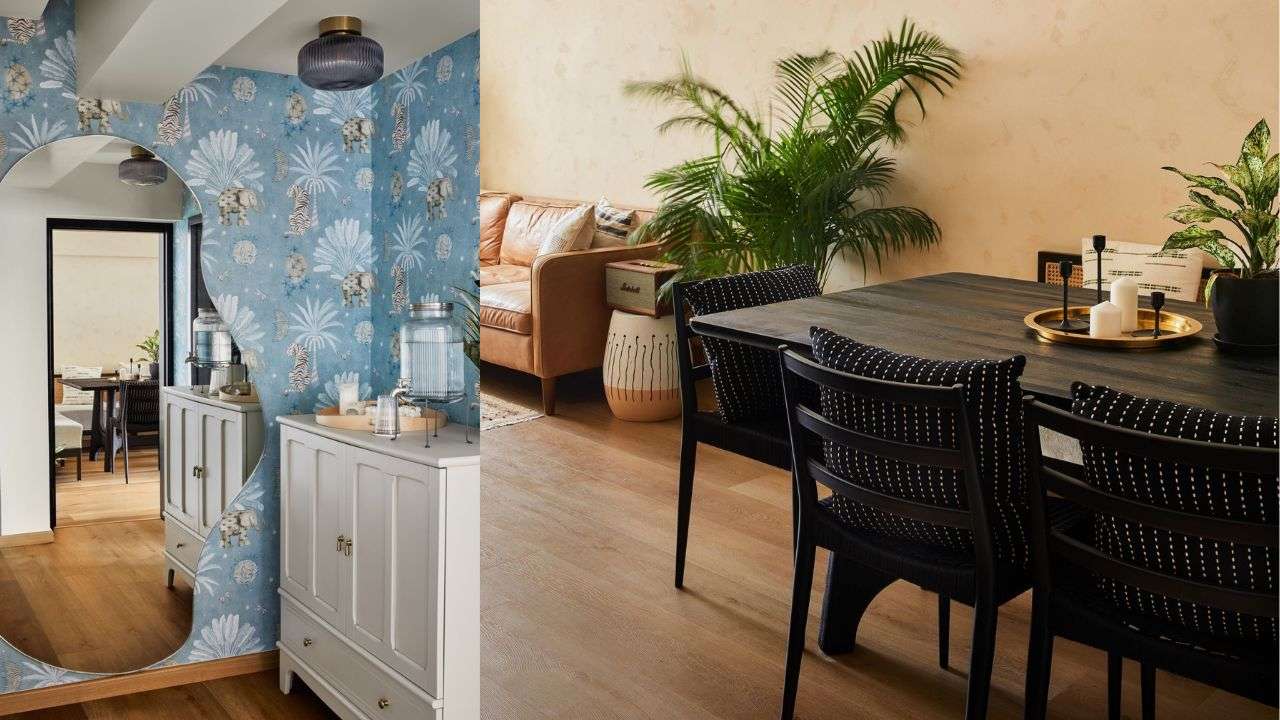 Unique foyer accents