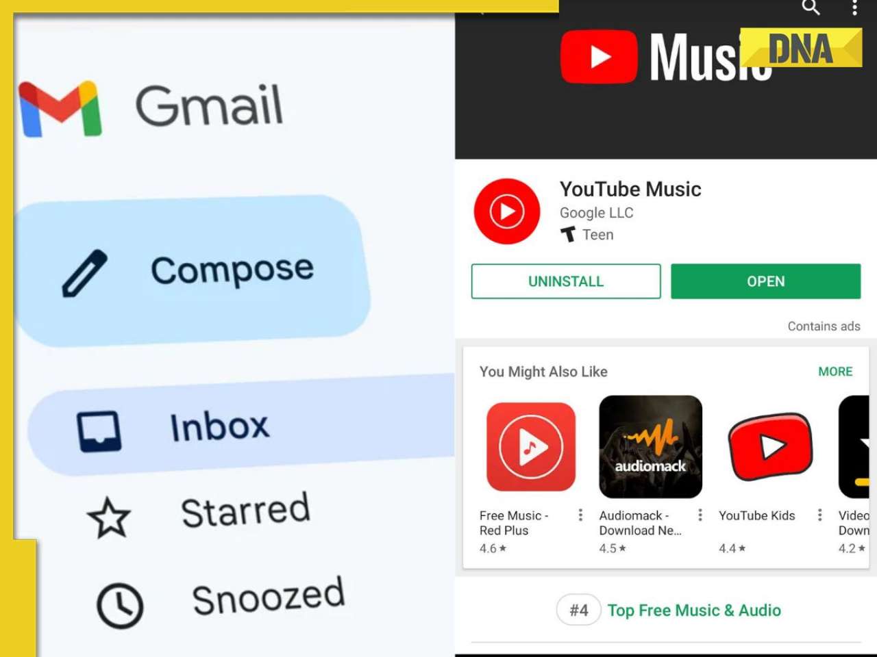 Google introduces new features in Gmail for mobile users, YouTube brings AI-generated background music tool 