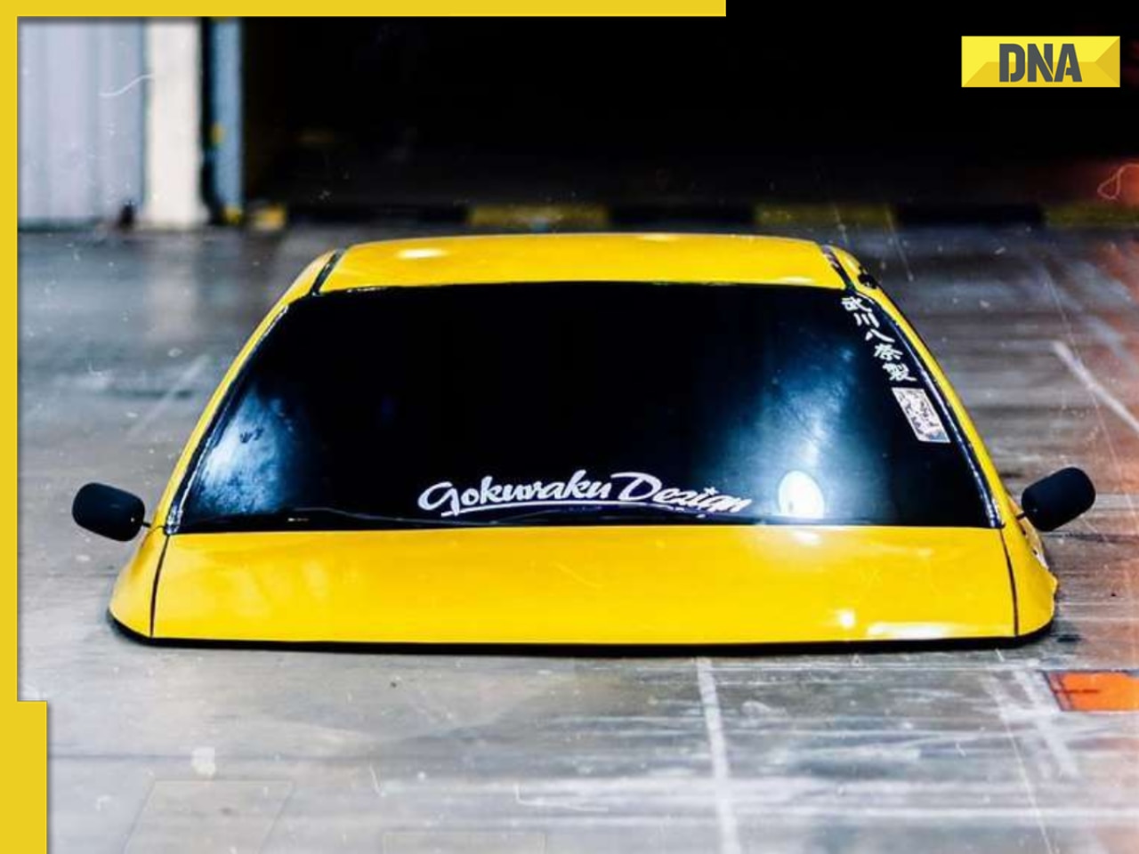 Forget fastest, this is world's lowest car, has no seats and wheels, termed 'banana peel' due to...; know its features