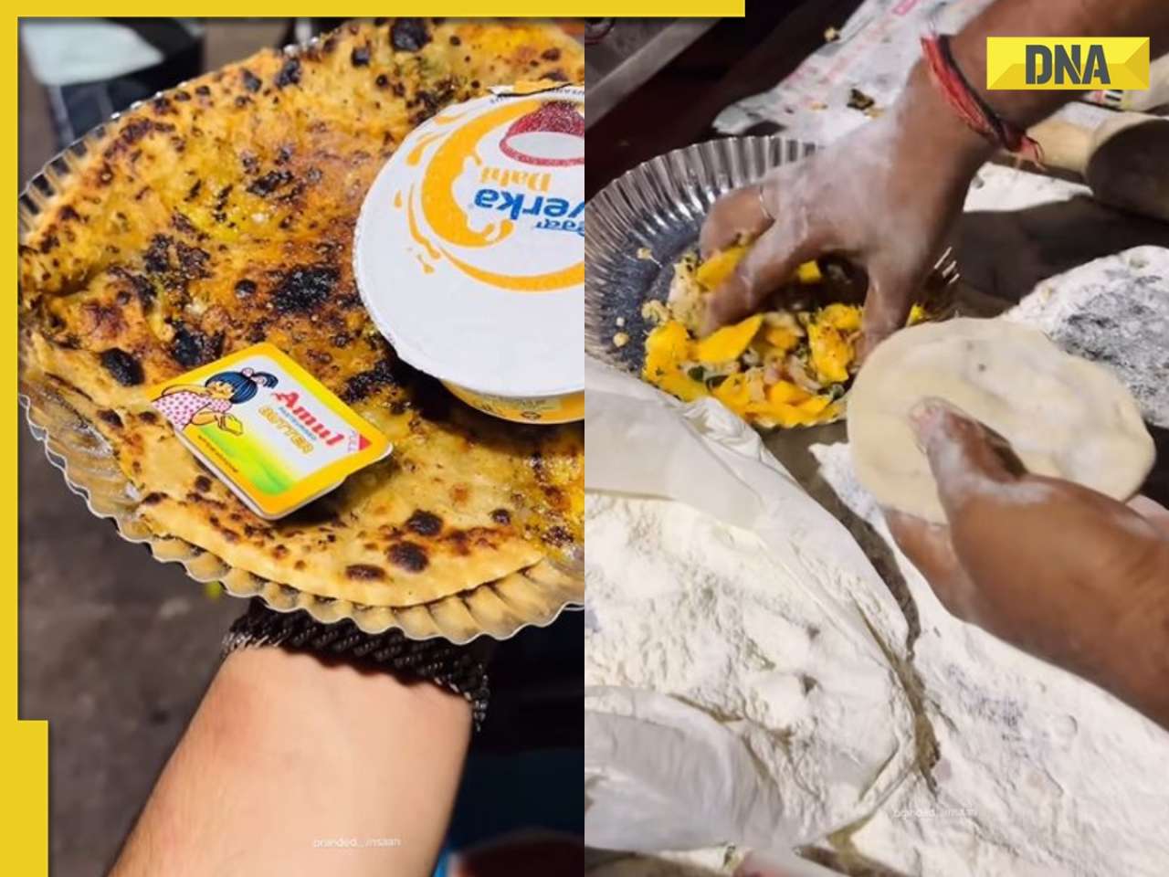 BIZARRE! Street vendor prepares 'mango parantha', wanna taste it? WATCH viral video here 