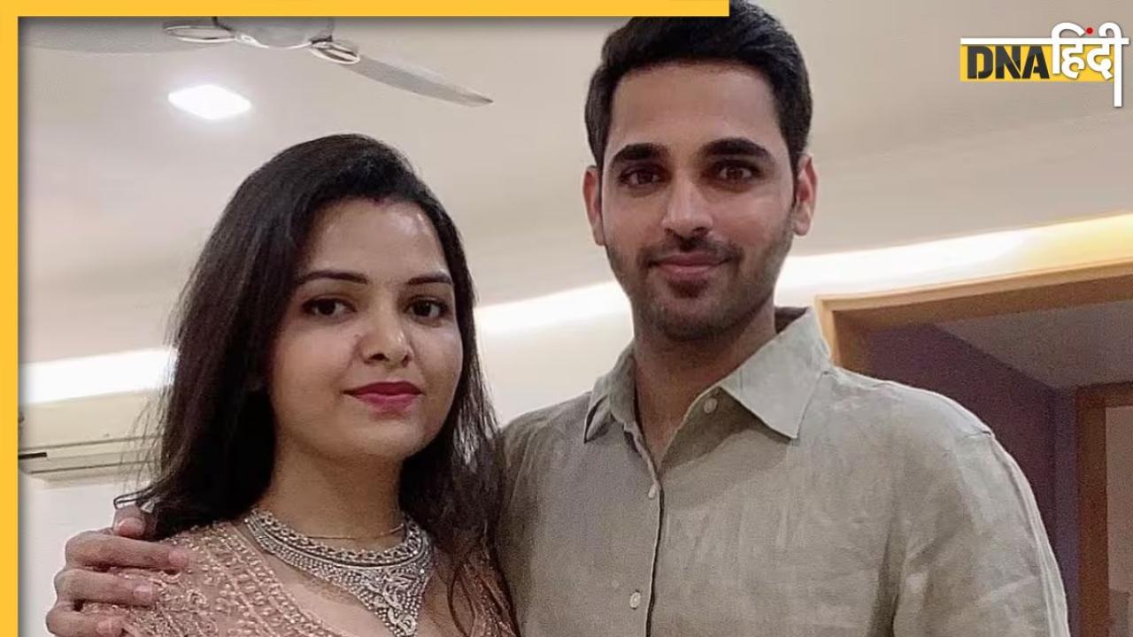 किसी फिल्म से कम नहीं है Bhuvneshwar Kumar की लव स्टोरी, तीन बार करना पड़ा था प्रपोज; देखें वाइफ की खूबसूरत तस्वीरें