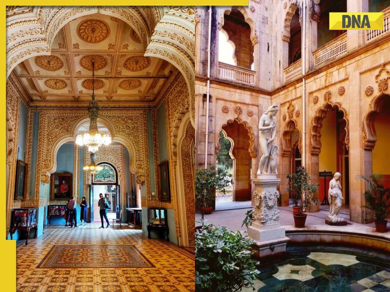 This house is four times size of Buckingham Palace with 170 rooms, cricket ground, golf course, where 40000 people gather every year to....