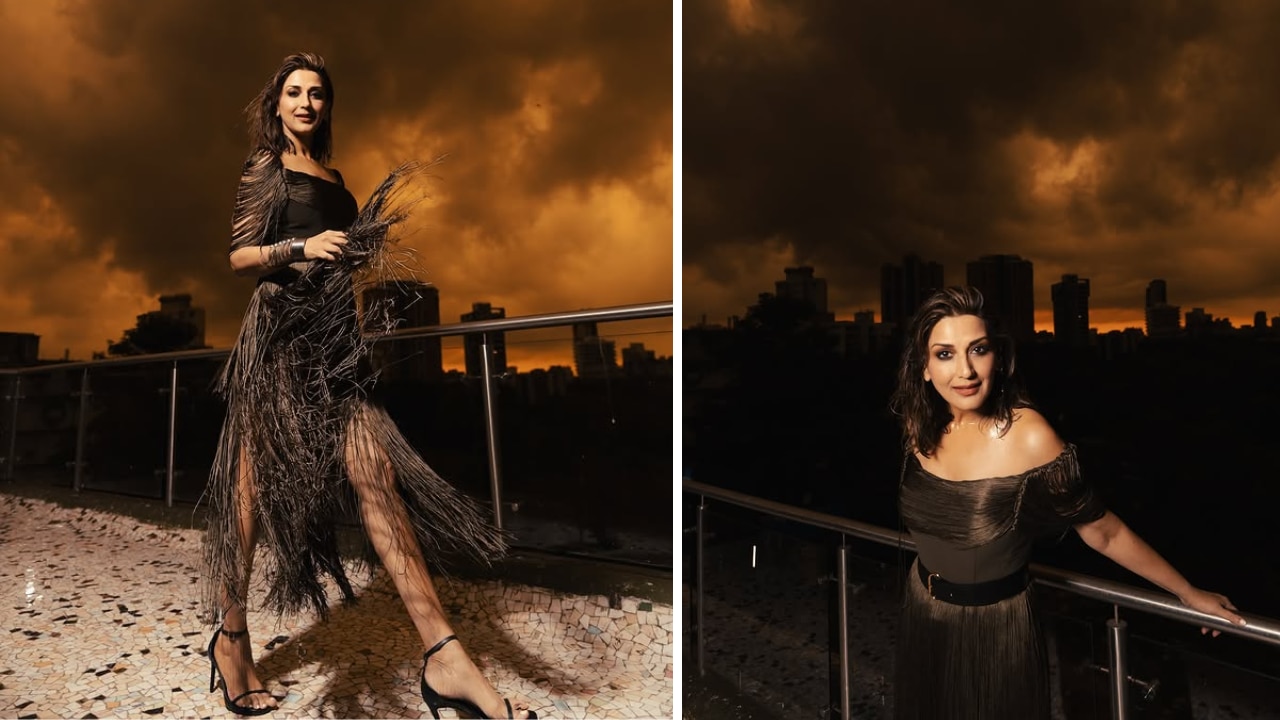 Sonali Bendre dress
