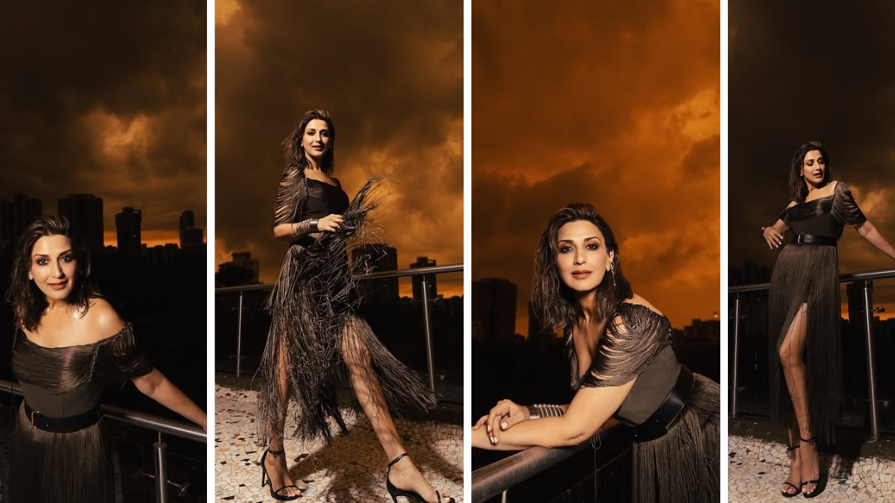 Sonali Bendre overall look