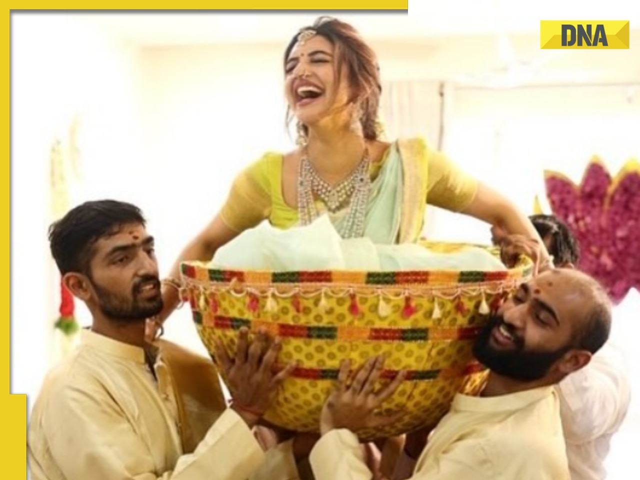 Sreeleela's pre-birthday celebration pictures leave internet in wonder: 'Thought getting married...'