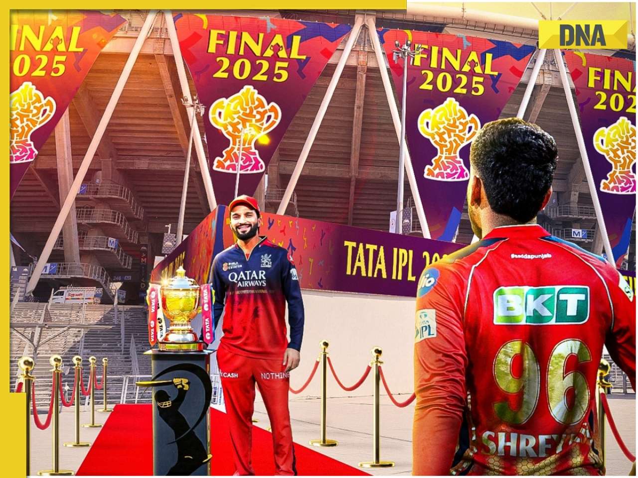 RCB or PBKS, which team will lift IPL 2025 trophy if Final gets washed out?