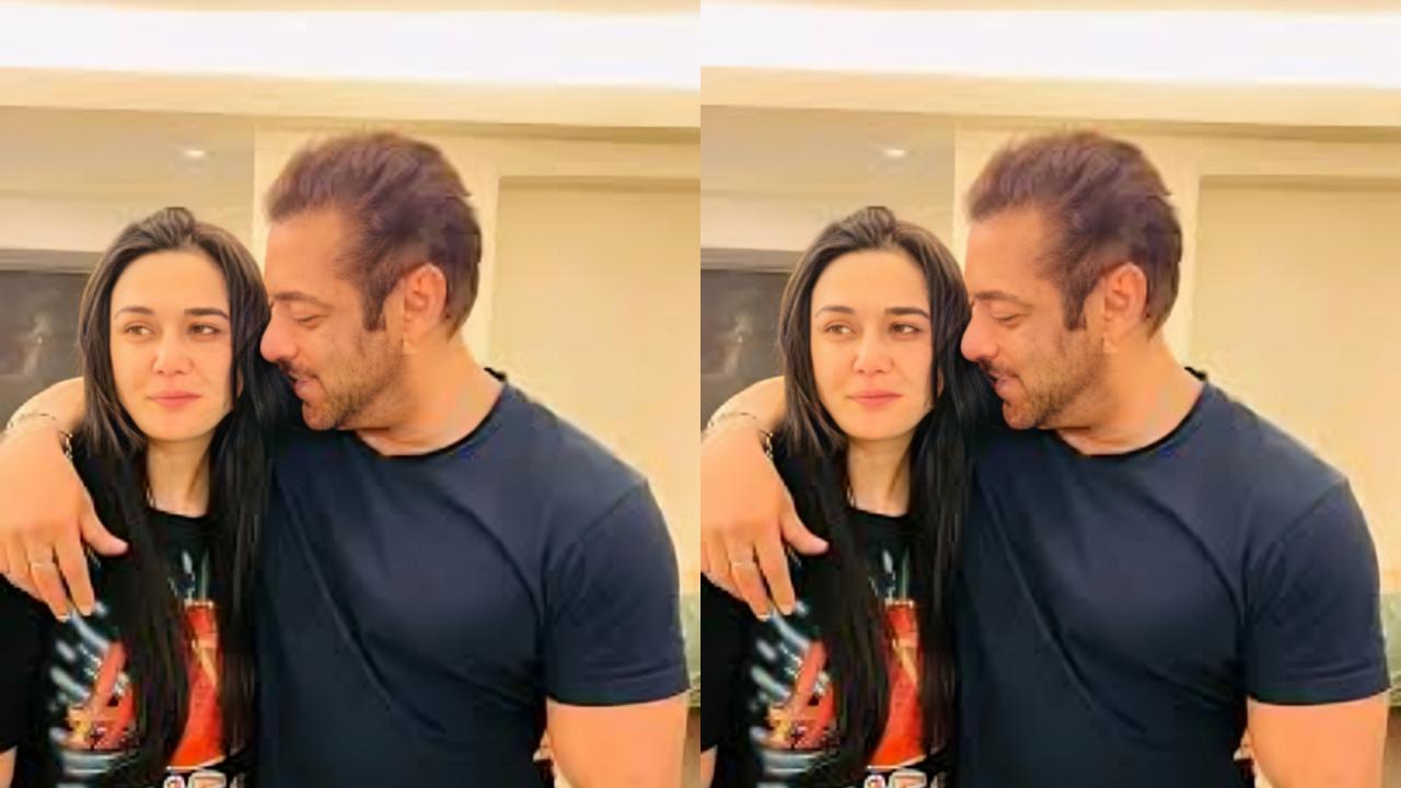 Preity Zinta, Salman Khan