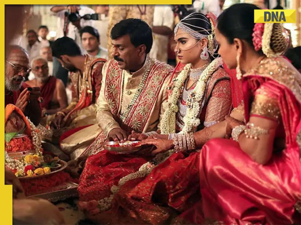 Rs 90 crore jewelry, Rs 17 crore saree, Rs 5 crore invitation card, Rs 500 crore...: This Indian wedding was more expensive than Mukesh Ambani, Nita Ambani's children Akash Ambani, Isha Ambani