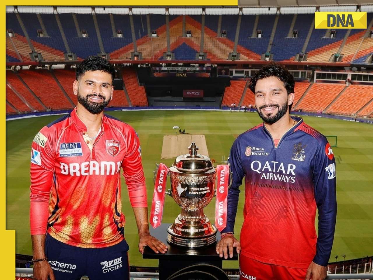 RCB vs PBKS, IPL 2025 Final: Head-to-Head stats, pitch report, weather forecast and more