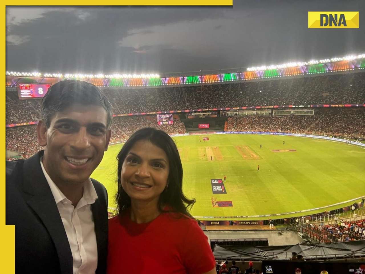 Former UK PM Rishi Sunak roots for RCB in IPL 2025 against PBKS | See viral pic