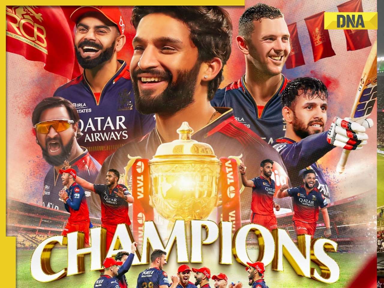 RCB vs PBKS IPL 2025 Final: Virat Kohli gets emotional as Royal Challengers Bengaluru lifts IPL trophy first time in 18 years, Bengaluru beat Punjab by 6 runs