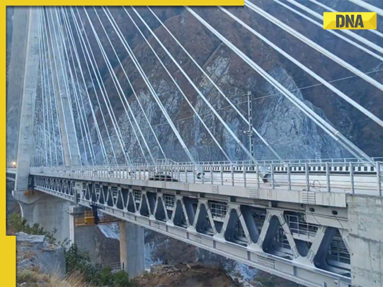 World’s highest Railway bridge, Chenab Bridge, is part of THIS stretch, higher than Eiffel Tower, height is...connects Kashmir directly with... 