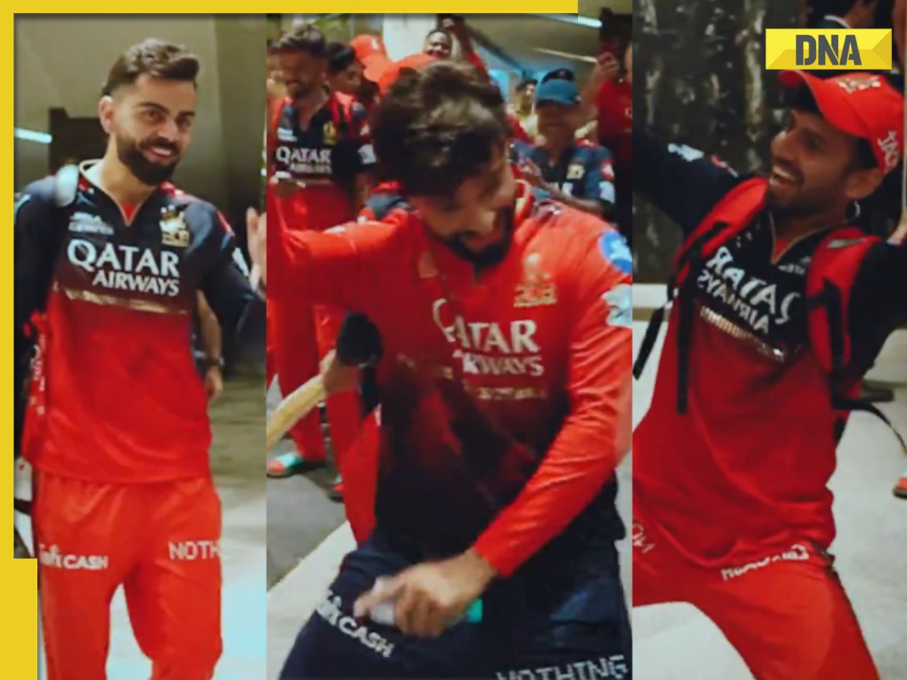 Virat Kohli, Rajat Patidar, Krunal Pandya break into dance celebration to mark RCB's maiden IPL title win, watch viral video