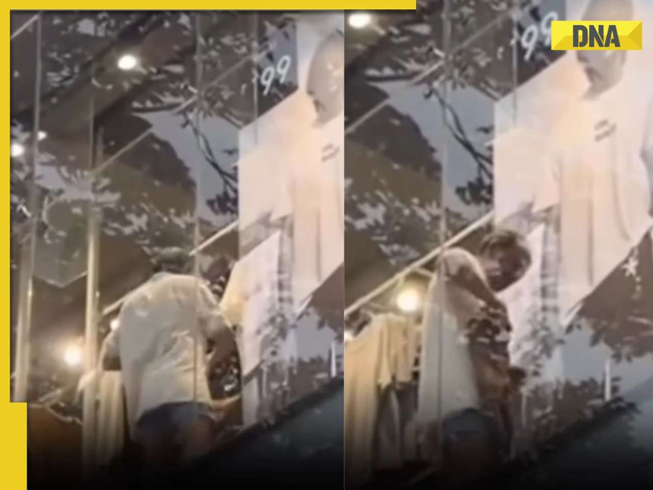 'Civic sense is illegal': Man tries on clothes in middle of store in Delhi, viral video sparks debate on public decency