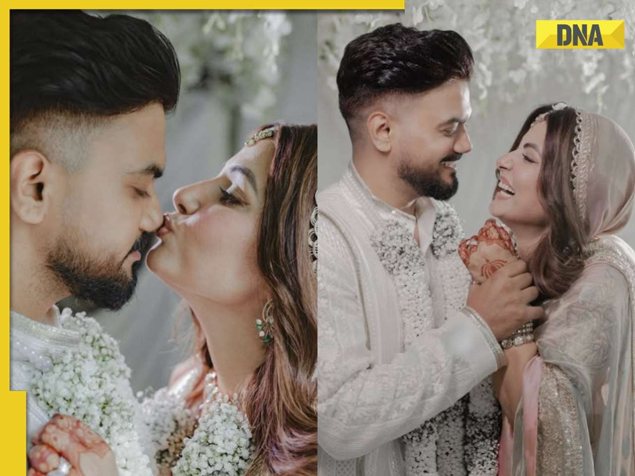 Hina Khan marries boyfriend Rocky Jaiswal, shares stunning photos from wedding ceremony: 'Our union is forever sealed in love and law'