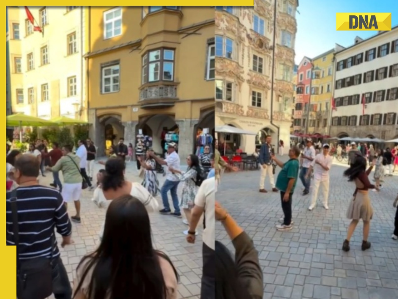Viral Video: Indian tourists perform Garba in middle of Austria's street, netizens react, 'This is the reason...'