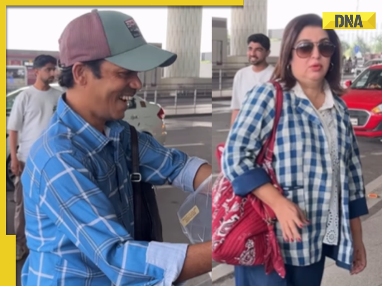 Farah Khan takes his cook Dilip on international trip, netizens hail filmmaker: 'Sadak se utha kar...'; Watch