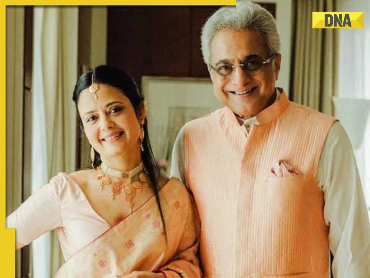 'So grateful': TMC MP Mahua Moitra shares 1st pic with husband Pinaki Misra; check here