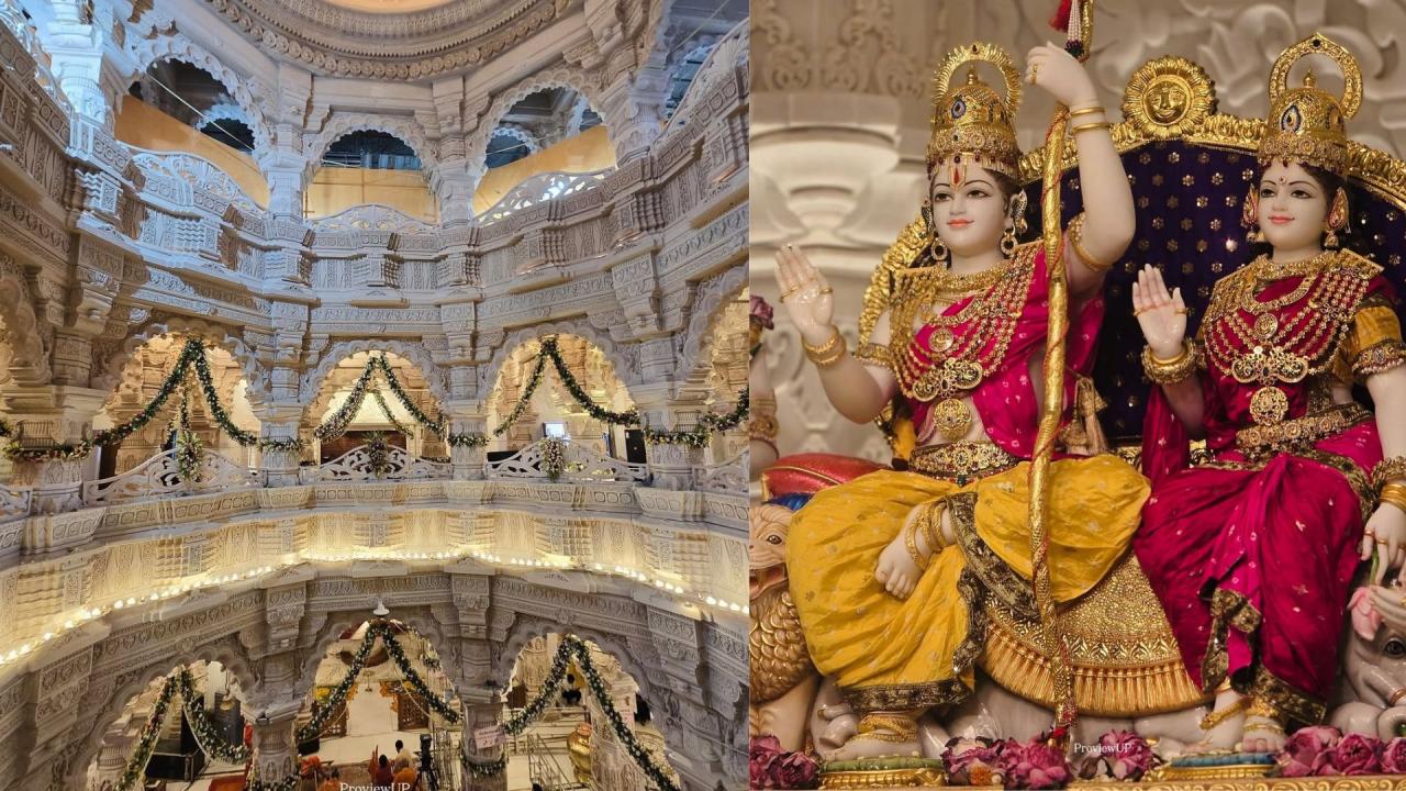 राम मंदिर में अन्य देवी-देवताओं की मूर्तिया
