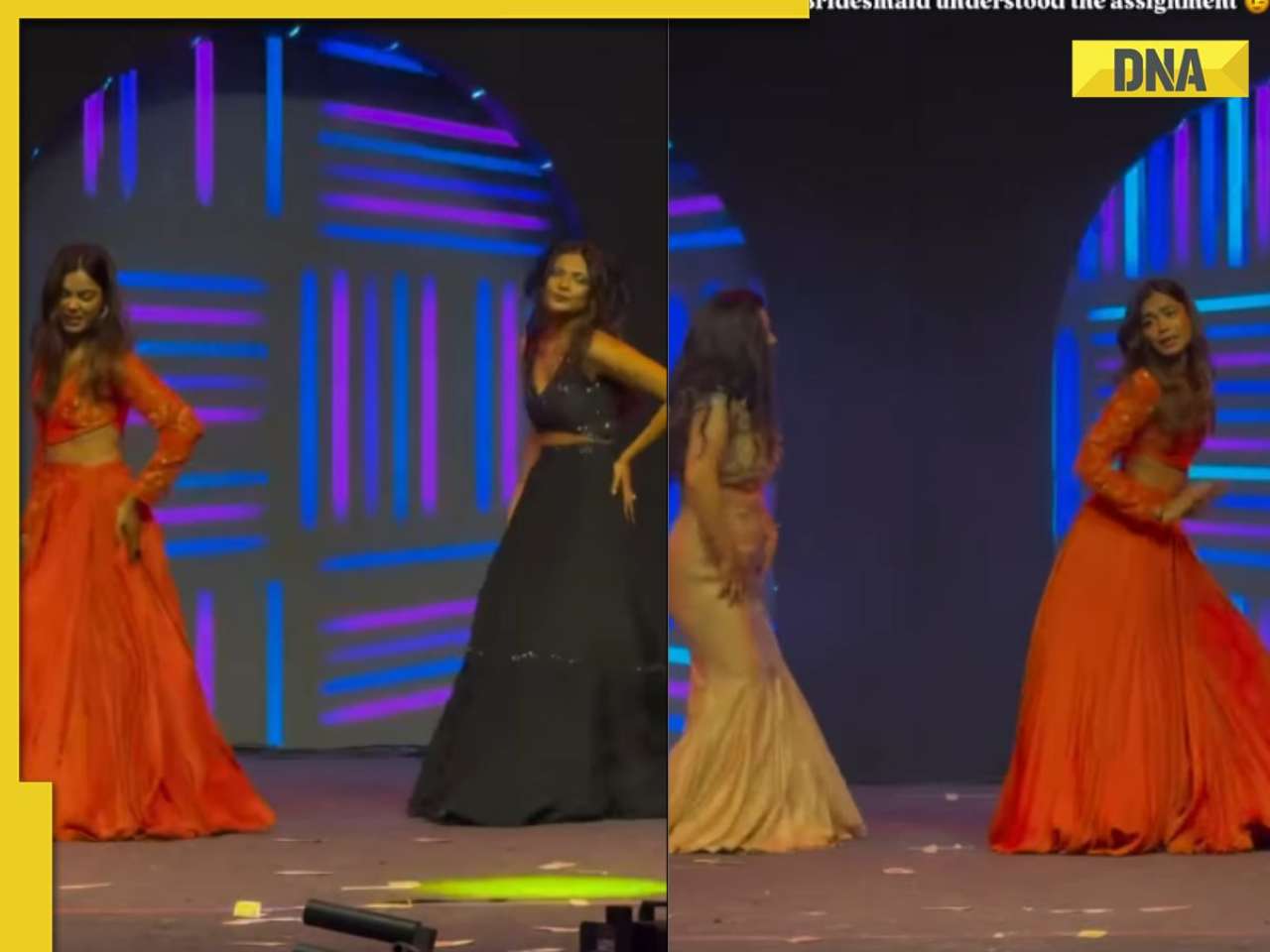 Viral video: Bridesmaid sets the stage on fire with 'O Antava' dance performance at sangeet ceremony