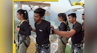  Viral video: Bungee jumping instructor helps tourist take the leap, netizens say 'bro should become a therapist' 