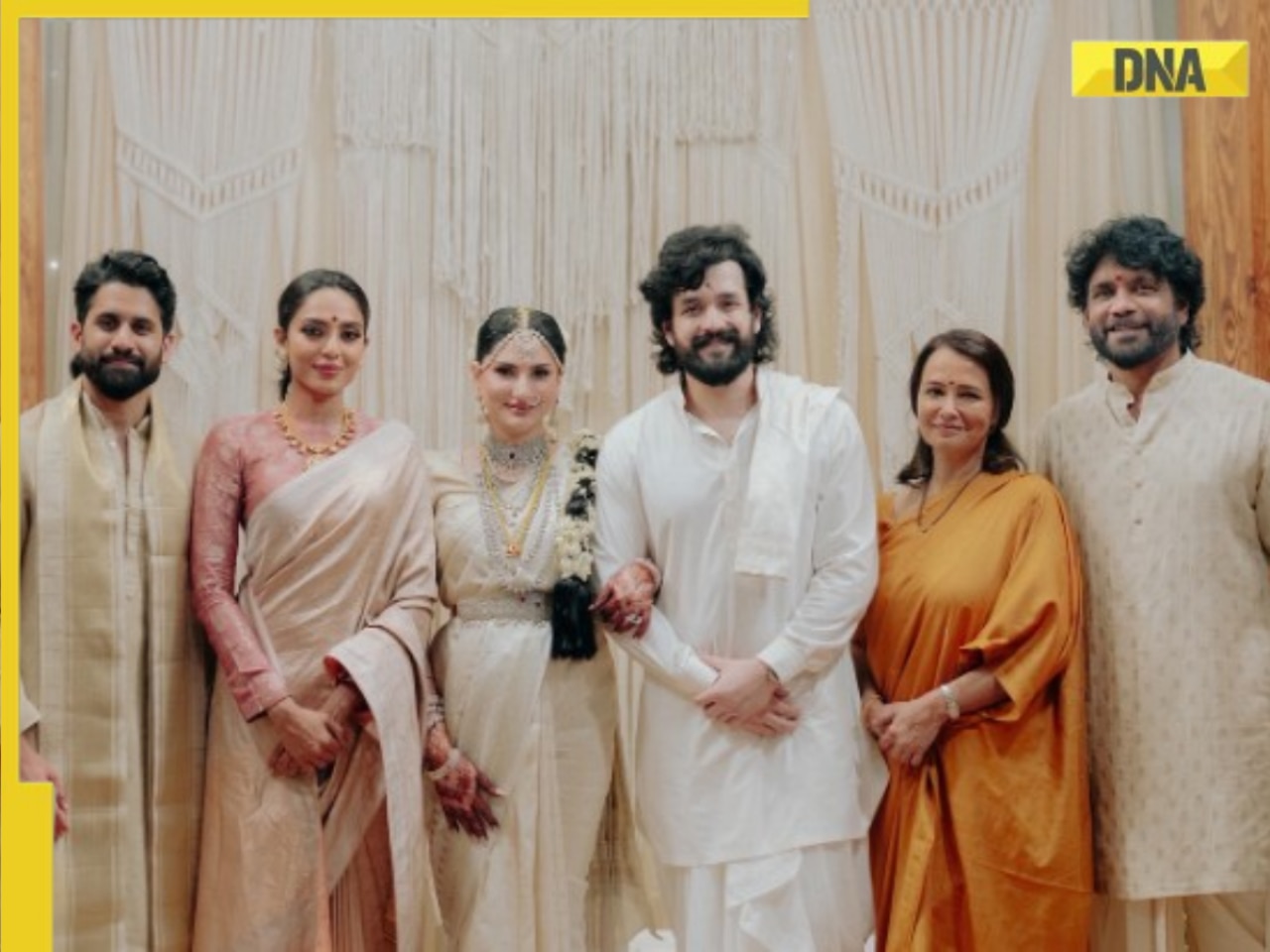 Nagarjuna welcomes daughter-in-law Zainab Ravdjee to the family, pens emotional note with photos from Akhil Akkineni's wedding ceremony
