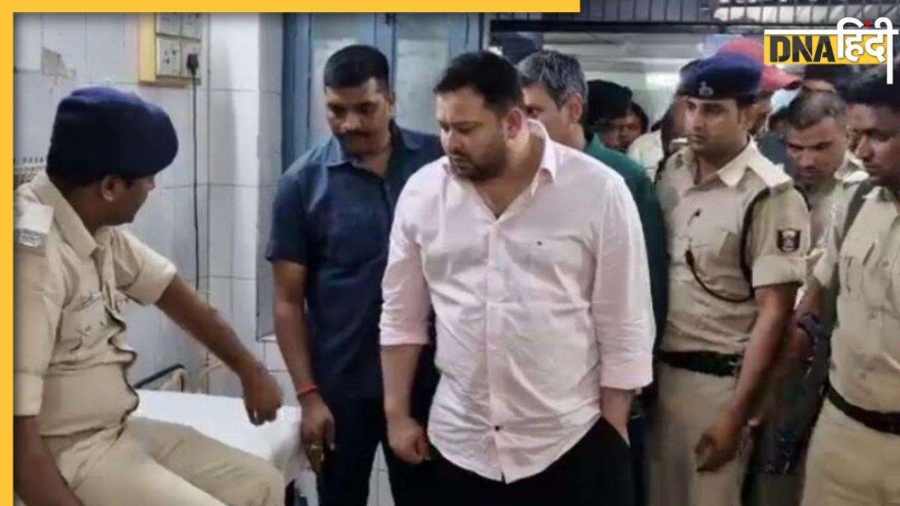 Tejashwi Yadav की कार को मारी ट्रक ने टक्कर, 1 मिनट पहले नीचे उतरे थे RJD नेता, सिक्योरिटी के 3 जवान घायल