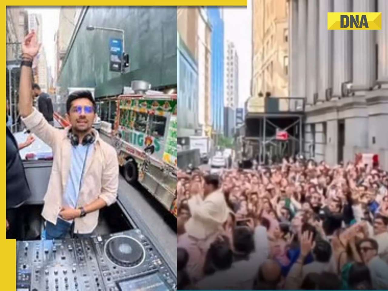 Meet DJ AJ Arjun Shah, who went viral for DJing a massive 400-person Indian baraat on Wall Street, calls it…