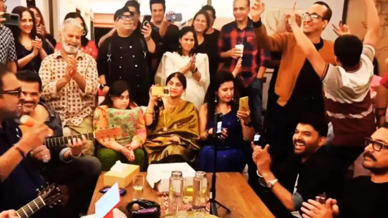 Kapil Sharma jams with Shankar-Ehsaan-Loy