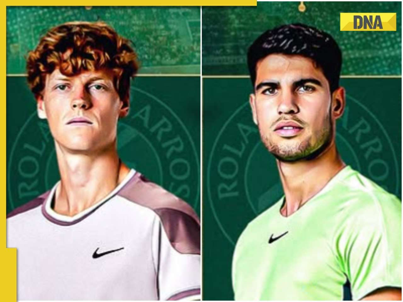 Jannik Sinner vs Carlos Alcaraz: Know everything about French Open 2025 Final game