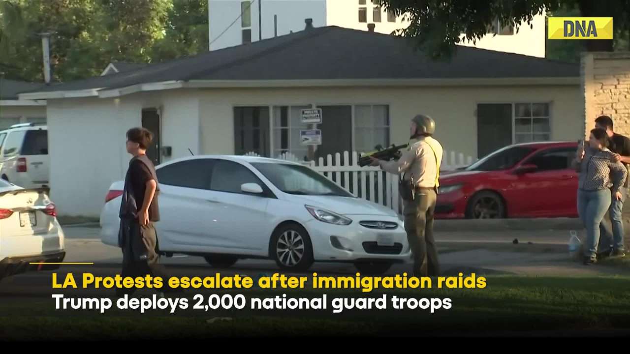 Los Angeles Protest: Immigration Protests Turn Violent In LA, Trump Deploys 2,000 National Guards