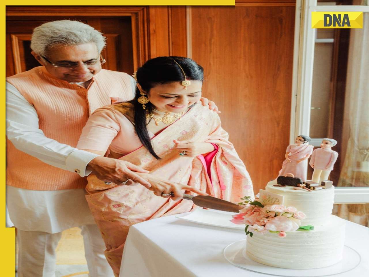 Mahua Moitra, Pinaki Mishra's first dance as couple wins hearts online, netizens say, 'political ideologies will never...', WATCH viral video