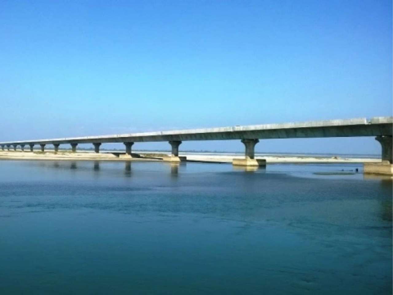 longest river bridge in India