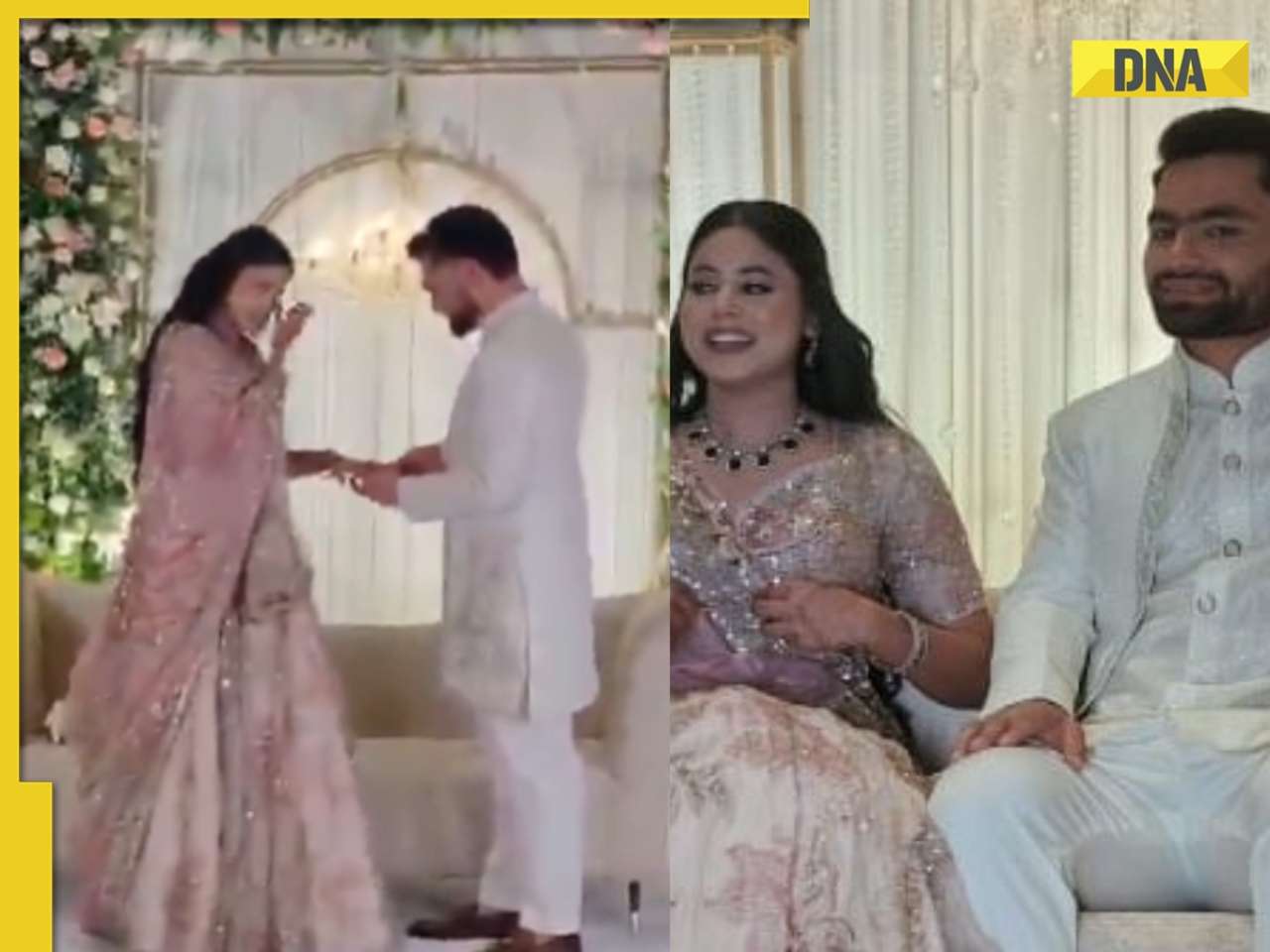 MP Priya Saroj’s emotional ring ceremony moment with cricketer Rinku Singh melts hearts online, video goes viral
