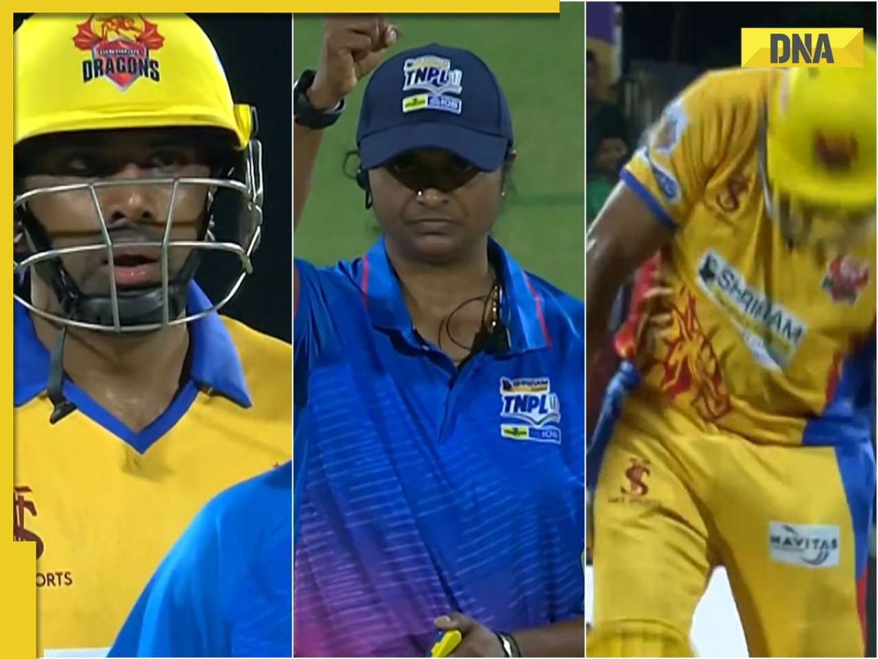 Ravichandran Ashwin loses his cool at female umpire, slams bat after being given LBW in TNPL 2025 | Watch viral video