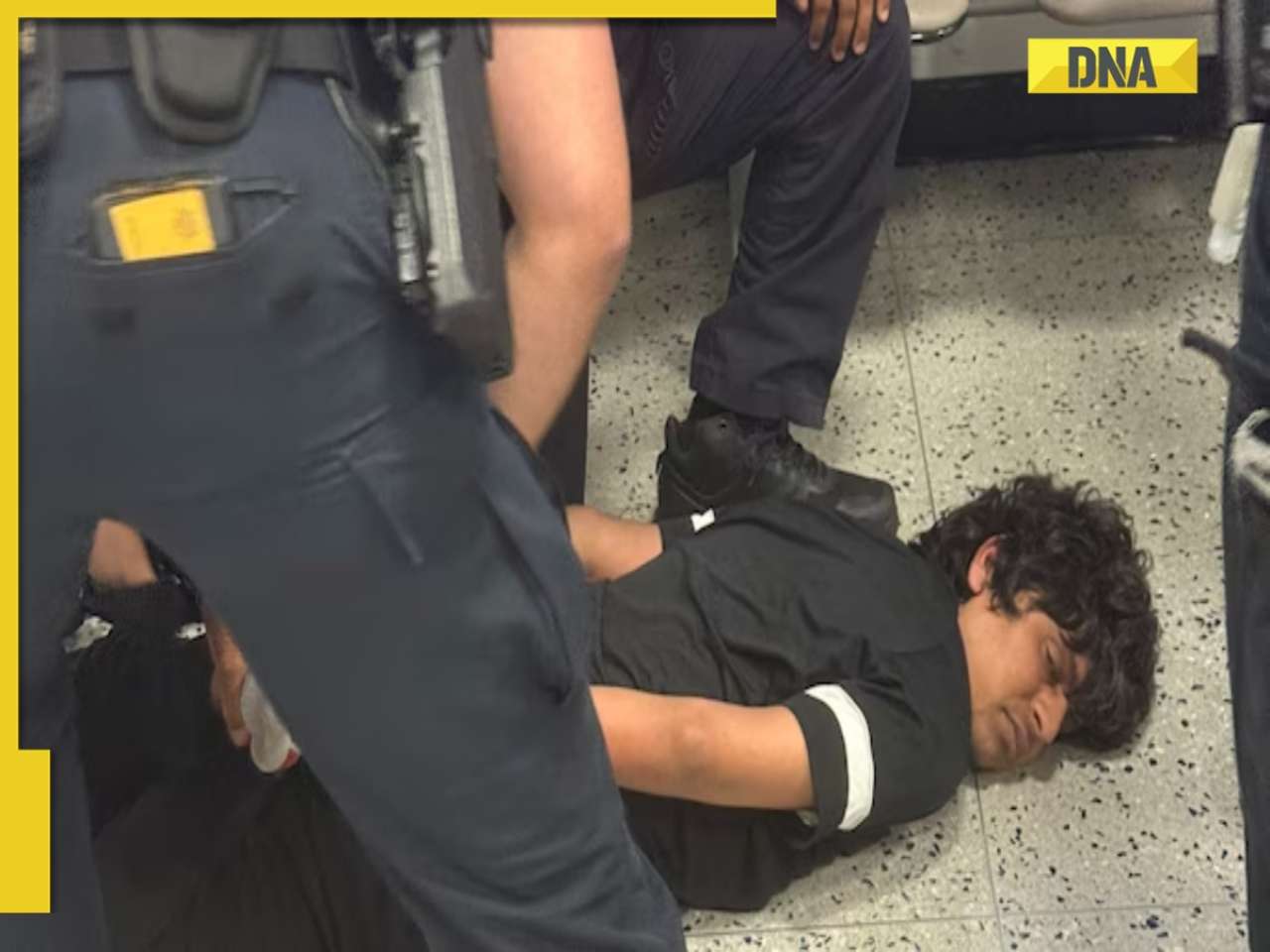 Viral Video: Indian student pinned to ground, handcuffed, deported from US
