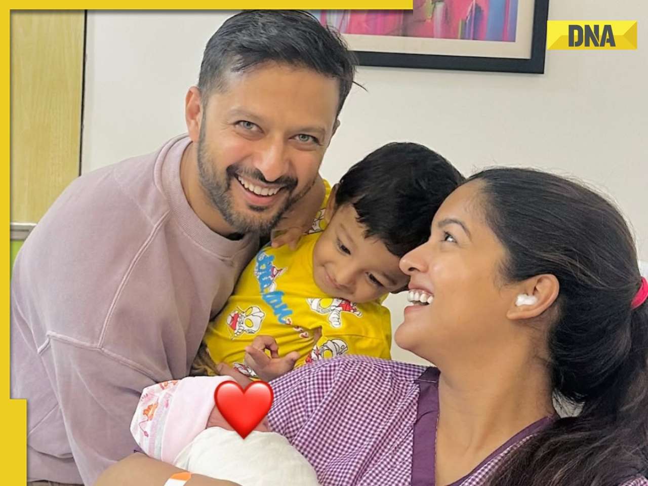 Vatsal Sheth, Ishita Dutta become parents to baby girl: 'Our family is now complete'
