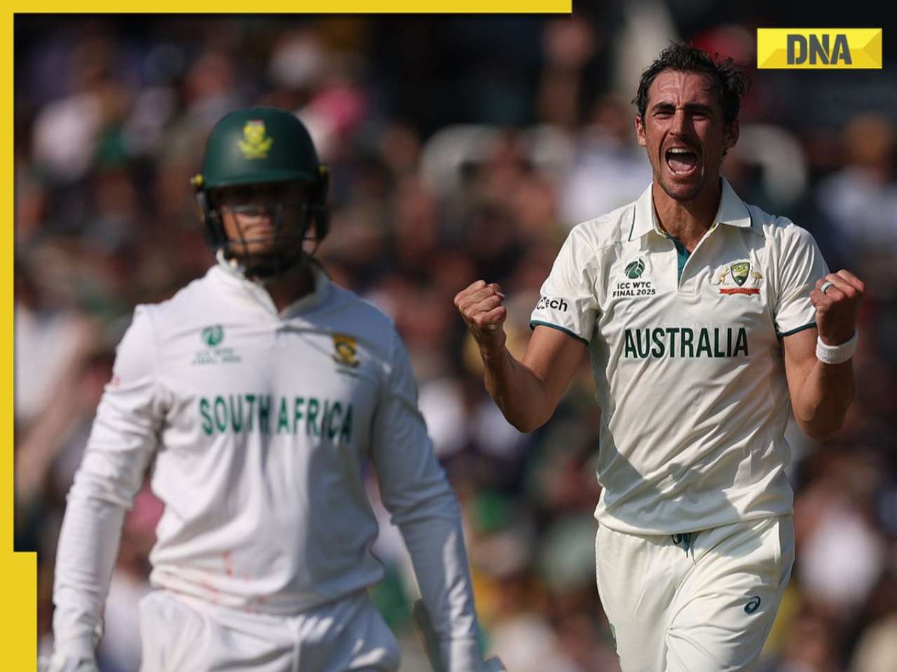 SA vs AUS WTC Final Day 1 highlights: Mitchell Starc, Josh Hazlewood, Pat Cummins blow away South Africa's top order; SA 43/4 at stumps