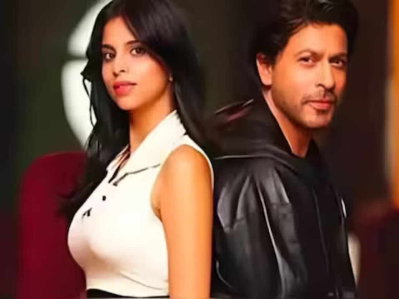 Shah Rukh Khan and Suhana Khan
