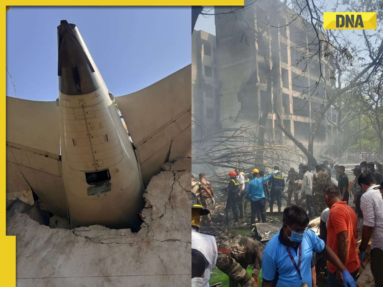 Ahmedabad Plane Crash: CISF rescue operations underway at Air India aircraft accident site, pics released