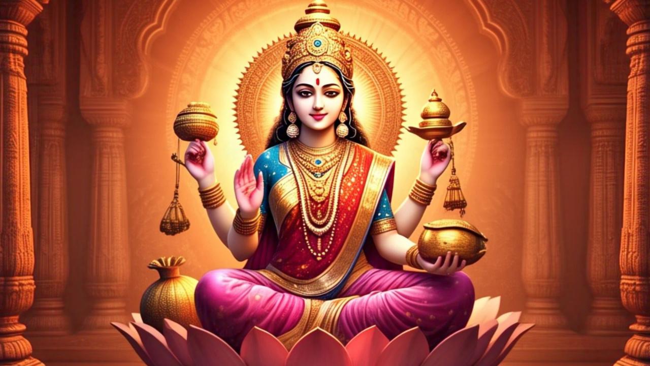 माता लक्ष्मी की पूजा 