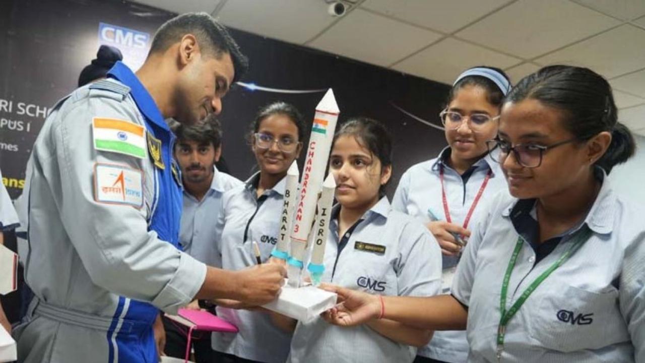 लखनऊ के इस स्कूल से पढ़े हैं शुभांशु
