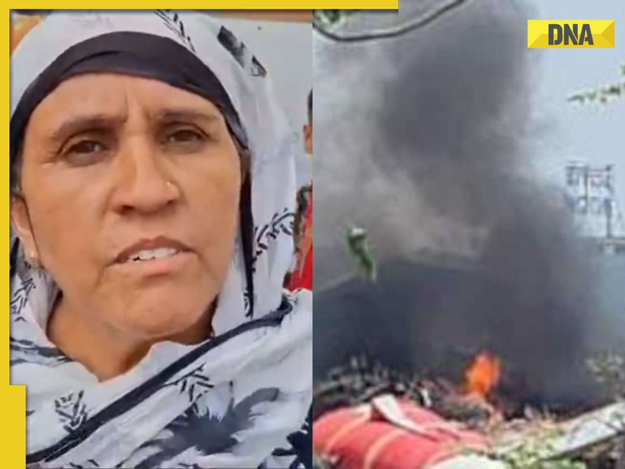 ‘He jumped from...’: Woman recalls son's close call after Air India crash in Ahmedabad
