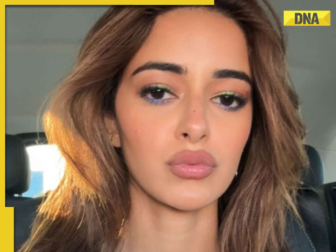 Ananya Panday's summary glow steals the spotlight with dual tone eye makeup; SEE PICS