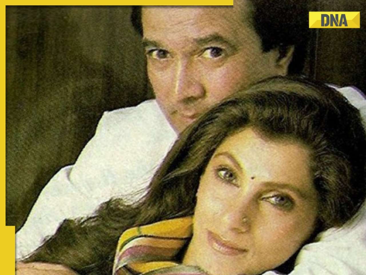 Not Rajesh Khanna, Sunny Deol, Rishi Kapoor, this actor fell madly in love with Dimple Kapadia, would watch her from afar, then worked with her in 12 films, his name is..