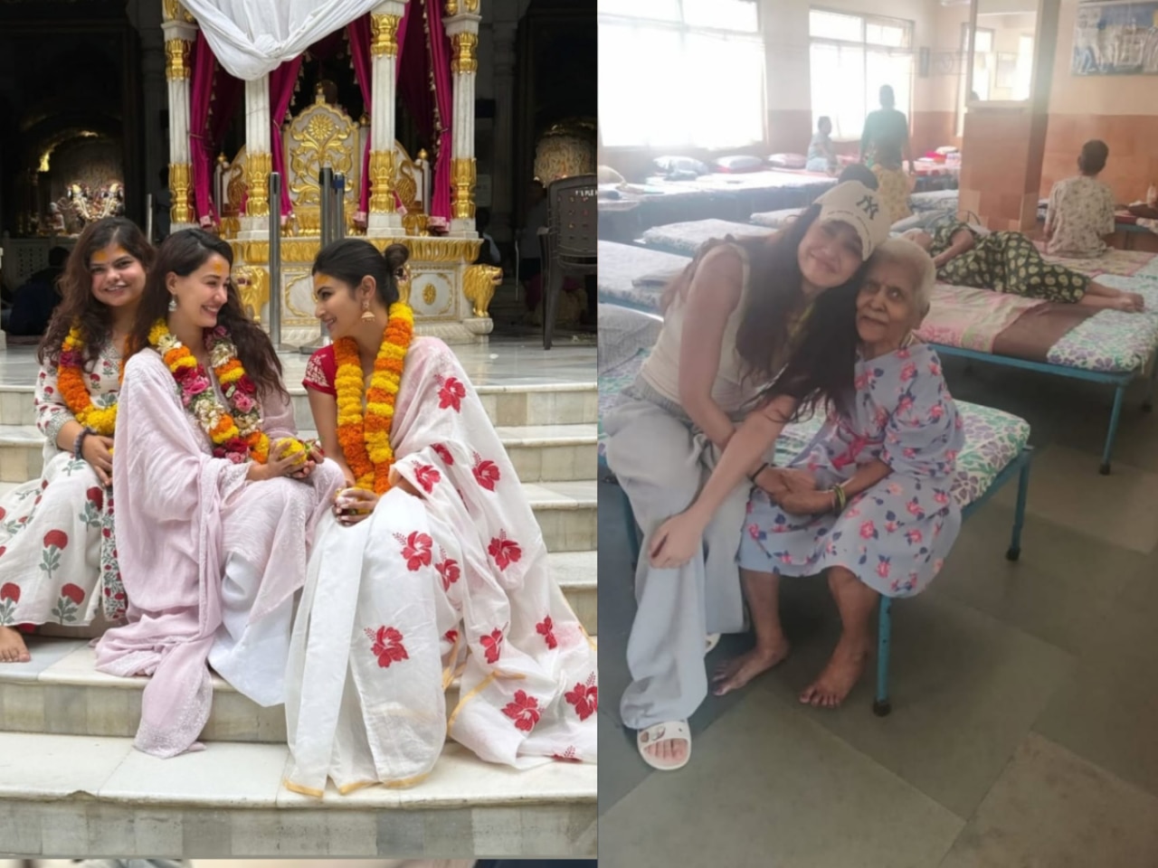 Disha Patani visits temple on her birthday