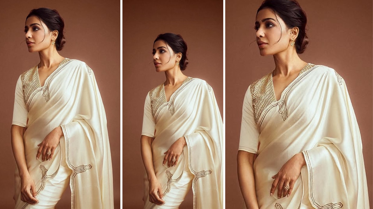 Samantha Ruth Prabhu saree features