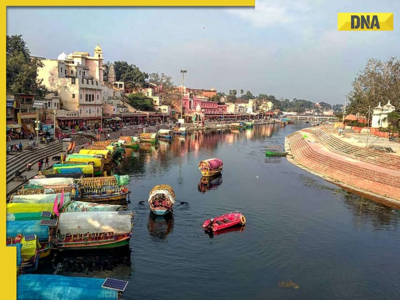 UP or MP? Viral Chitrakoot ghat video triggers internet debate over which side wins