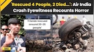  Ahmedabad Plane Crash: Air India Plane  Crash Eyewitness Recounts Horror | Ahmedabad Crash 