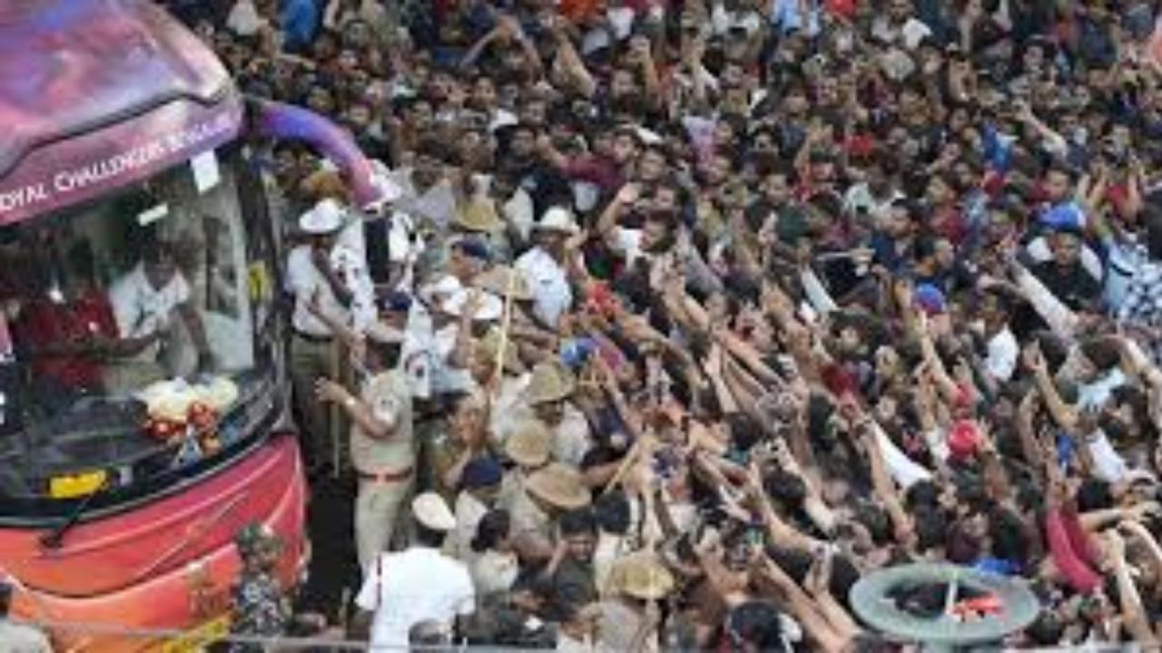 बेंगलुरु भगदड़